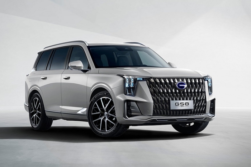 Кроссовер GAC GS8 Dragon для России: подробности о технике