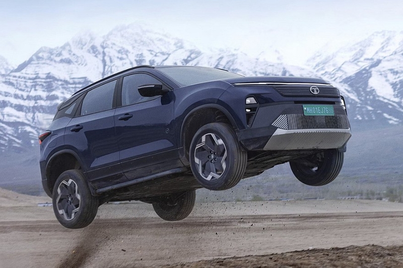 Кроссовер Tata Harrier EV предложен с полным приводом