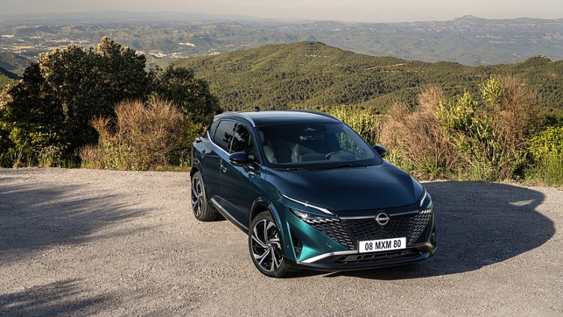 Nissan Qashqai первым получил гибридную систему e-Power нового поколения