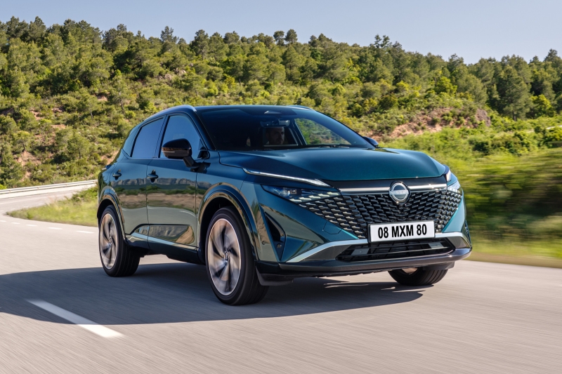 Nissan Qashqai первым получил гибридную систему e-Power нового поколения