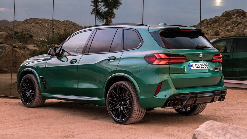 Новый BMW X5M: первые изображения