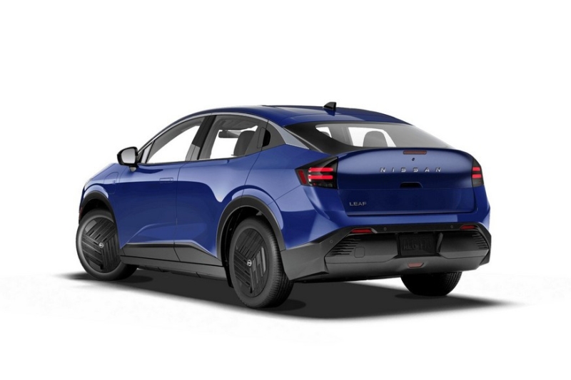 Новый кроссовер Nissan Leaf: показаны «простые» версии