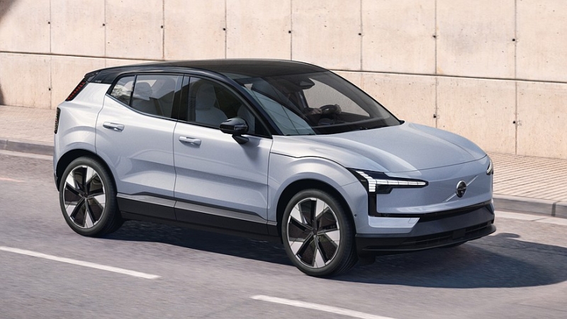 Новый кроссовер Volvo EX60 готовится к премьере: ещё один тизер