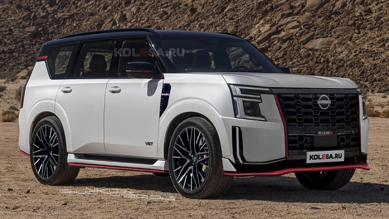 Новый Nissan Patrol Nismo: первые изображения