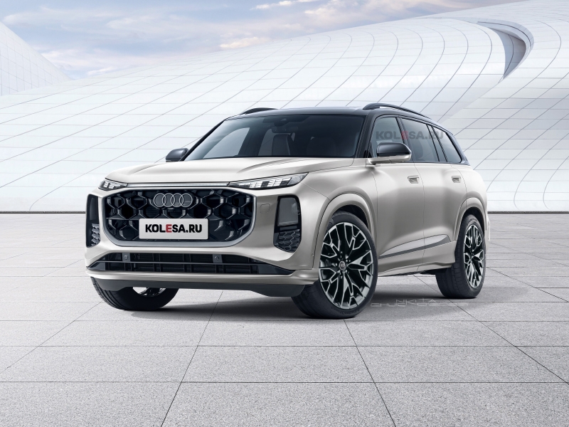 Обновлённый Audi Q6: первые изображения