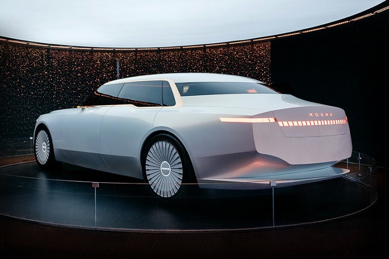 Показан большой седан Roewe M7 DMH в новом стиле от бывшего дизайнера BMW и Volkswagen