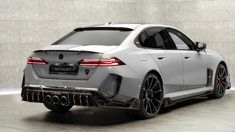 Так ему и надо: Mansory сделала новый BMW M5 ещё страшнее