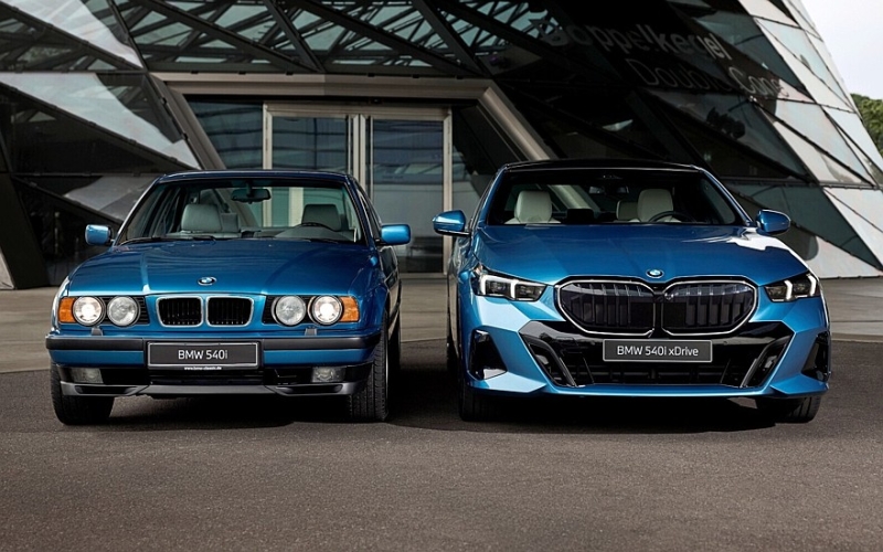 В память о былой изящности: BMW посвятила спецверсию новой «пятёрки» поколению E34