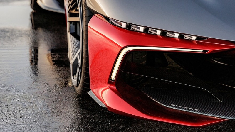 Ещё один взгляд на новый Chevrolet Corvette, на сей раз из Южной Калифорнии