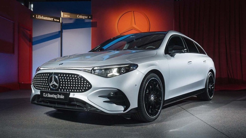 Mercedes-Benz CLA нового поколения: теперь и подросший в габаритах универсал