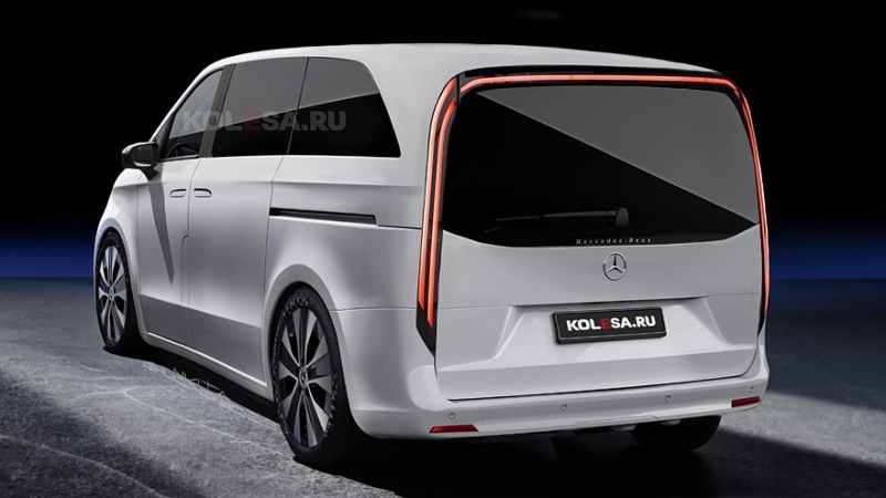 Новый Mercedes-Benz V-класса: первые изображения