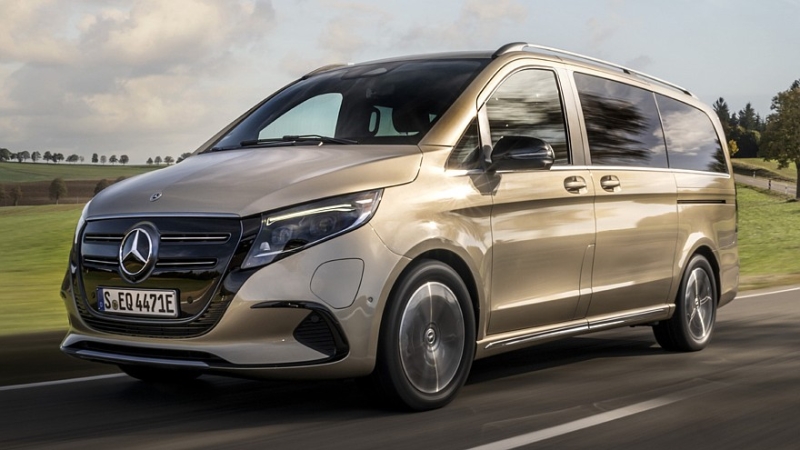 Новый Mercedes-Benz V-класса: первые изображения