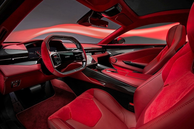 Гибридное купе Karma Amaris: интерьер, цена и технические подробности