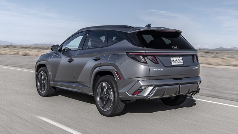 Hyundai может выпустить &laquo;заряженный&raquo; гибридный кроссовер Tucson N