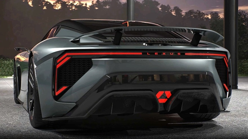 Lexus Sport Concept: новый флагманский спорткар от японского бренда всё ближе