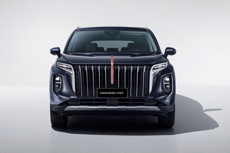 Новый кроссовер Hongqi HS7 для России: подробности об оснащении