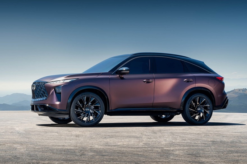 Представлен кроссовер Infiniti QX65 Monograph, его дизайн навеян культовым Infiniti FX