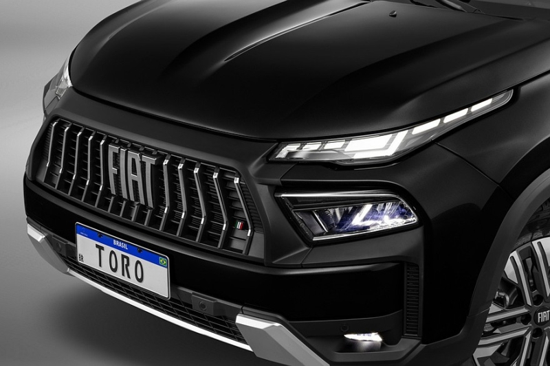 Представлен обновлённый пикап Fiat Toro: внушительнее, но не особо богаче