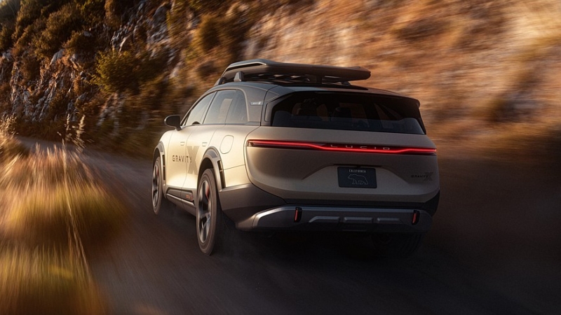 Приключенческий концепт Lucid Gravity X: готов к путешествиям по дорогам и за их пределами