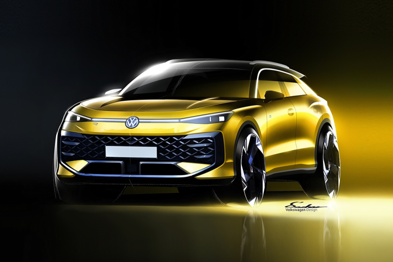 Следующий Volkswagen T-Roc показался на новых изображениях в преддверии скорой премьеры