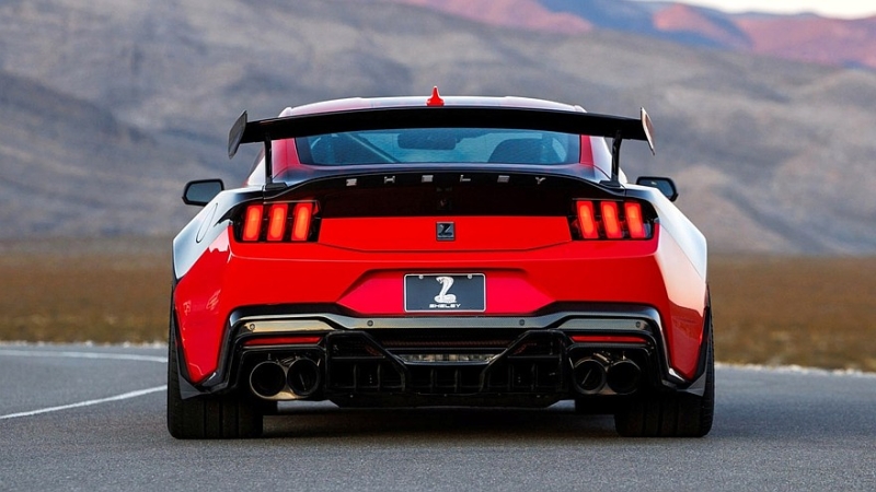 Трековый толстяк: представлен Shelby Super Snake-R на базе Ford Mustang Dark Horse