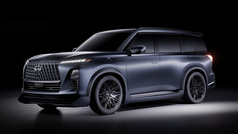 Внедорожник Infiniti QX80 &laquo;оброс&raquo; парой концептов с приставками Track и Terrain