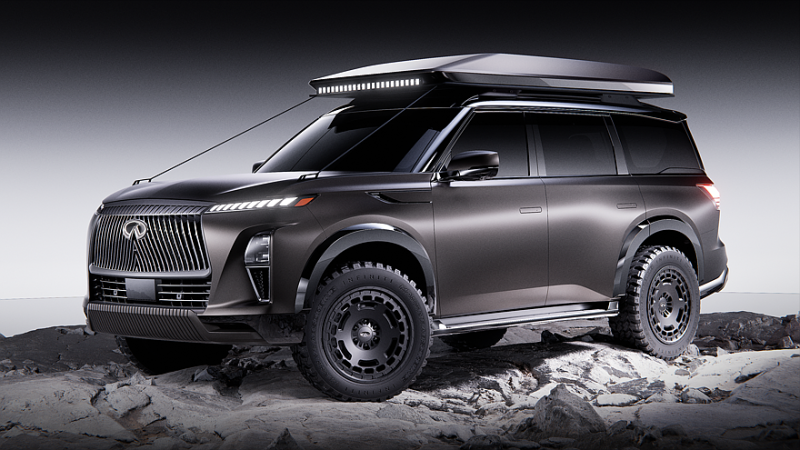 Внедорожник Infiniti QX80 &laquo;оброс&raquo; парой концептов с приставками Track и Terrain