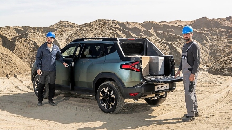 Без бразильского размаха: Dacia Duster превратился в куцый пикап с двухрядной кабиной