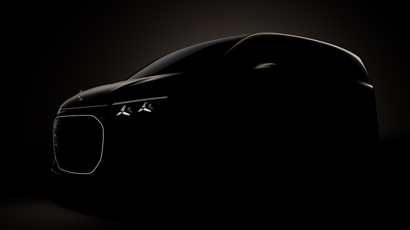 Mercedes-Benz VLE готовится к дебюту: новый тизер и старт предсерийного производства