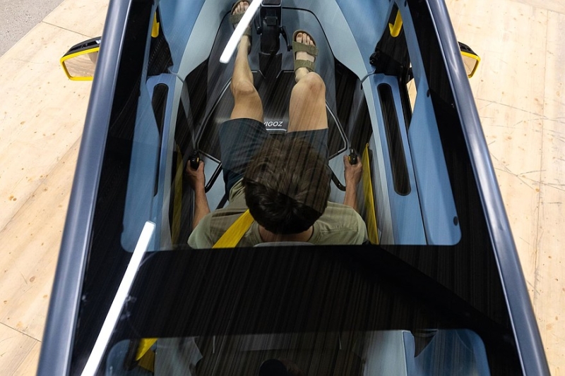 Педальный гибрид Cixi Vigoz: лютые крены и максимальная скорость 120 км/ч