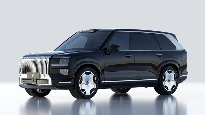 Роскошный гибридный кроссовер Zeekr 9X вышел на рынок: 1400 л.с. и 3,1 с до &laquo;сотни&raquo;