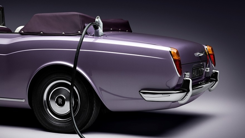 Тихий горец: электромод Highland Heather на базе Rolls-Royce Corniche от Halcyon Cars
