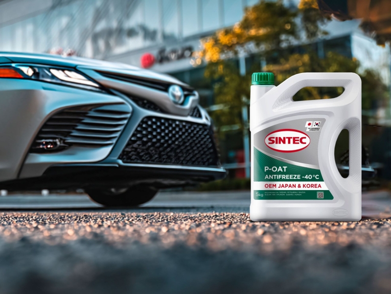 Ассортимент Sintec пополнил антифриз для японских и корейских автомобилей