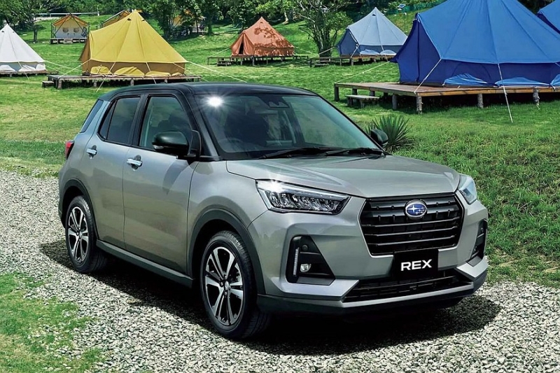 Бюджетный кроссовер Subaru Rex получил литровую турботройку и полный привод