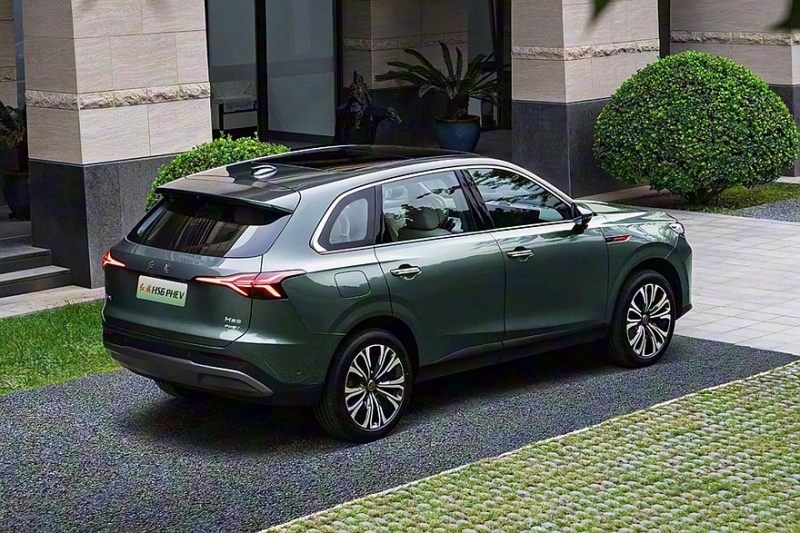 Кроссовер Hongqi HS6: новые изображения и подробности