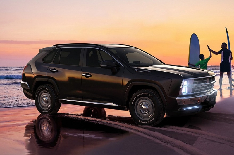 Крутой Mitsuoka Buddy на базе предыдущего Toyota RAV4 вернулся в улучшенной комплектации