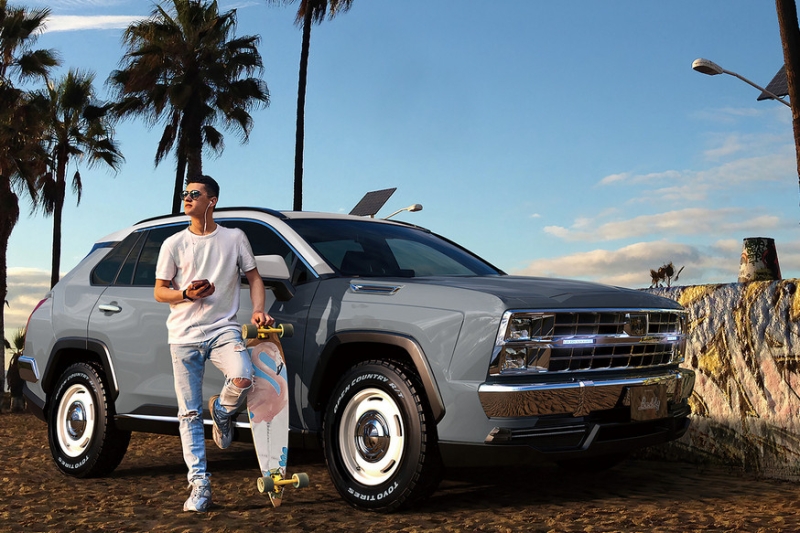 Крутой Mitsuoka Buddy на базе предыдущего Toyota RAV4 вернулся в улучшенной комплектации