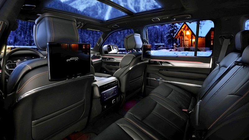 Обновлённый Jeep Grand Wagoneer: без хрома, без V8, но с мощной гибридной версией