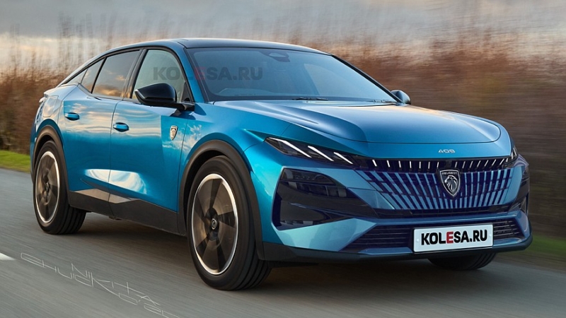 Обновлённый Peugeot 408: первые изображения