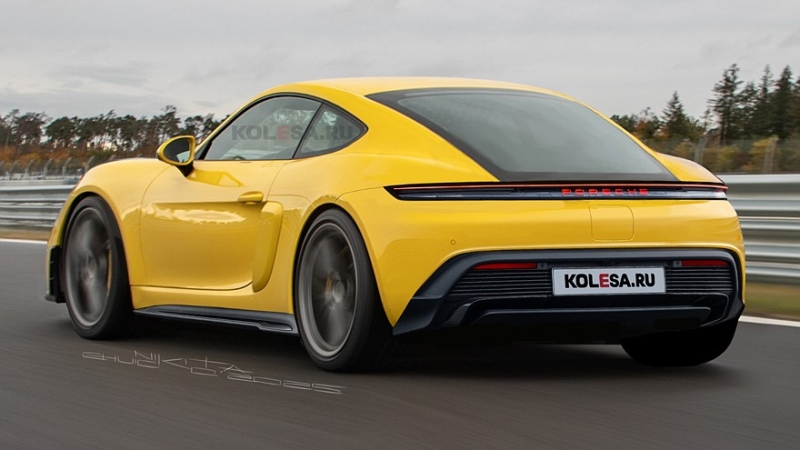 Porsche 718 Cayman следующего поколения: новые изображения