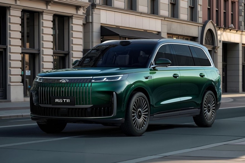 Представлен роскошный кроссовер Chery Fulwin T11. В России он появится под другим брендом