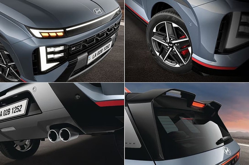 Рассекречен новый «оспортивленный» кроссовер Hyundai Venue N Line