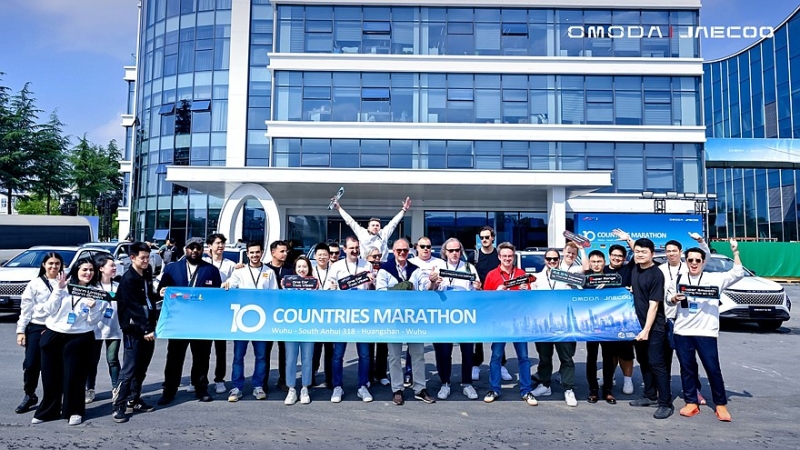 В рамках Международного саммита Omoda и Jaecoo приняли участие в «Гибридном марафоне»