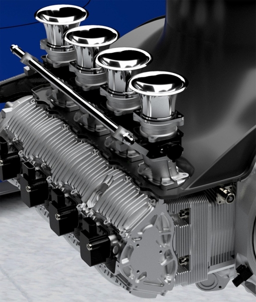 В США разработали новый 8-цилиндровый оппозитный мотор с воздушным охлаждением