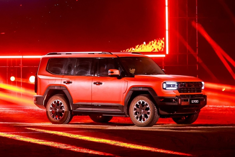 Большой рамный внедорожник Jetour G700 собрался в Россию