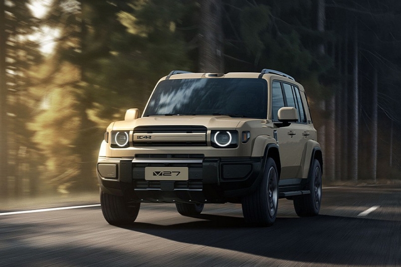 Кроссовер iCAUR V27 от Chery, который привезут в Россию: новые подробности и фото салона