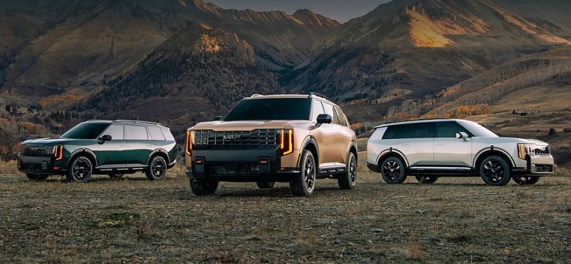 Кроссовер Kia Telluride в новом поколении перешёл с V6 на турбочетвёрку
