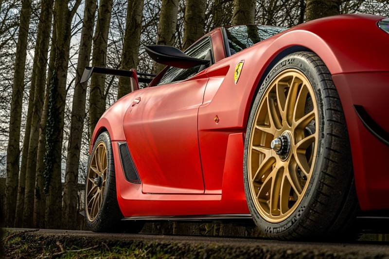 Купе Talos XXT на базе Ferrari 599 GTB: карбоновый кузов и армейская закалка