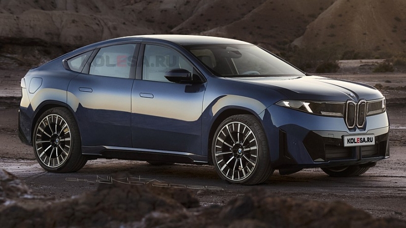 Новый кроссовер BMW iX4: первые изображения