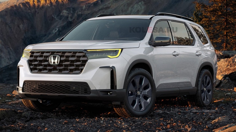 Обновлённый Honda Pilot: первые изображения